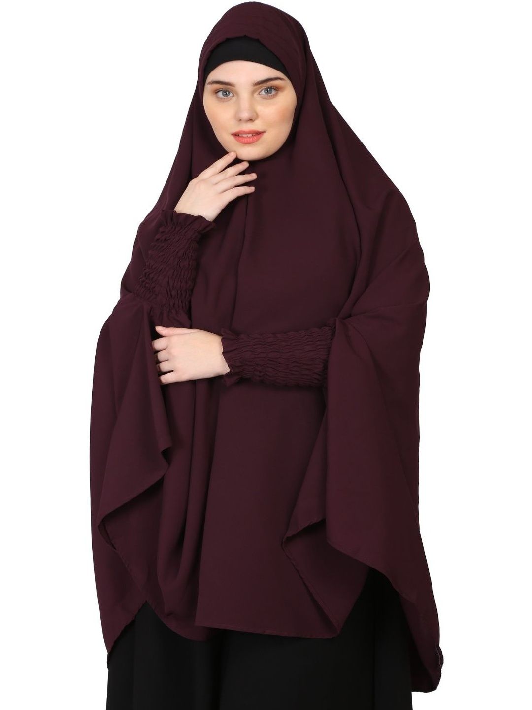 NAZNEEN Long Sleeves Jilbab Khimer Hijab