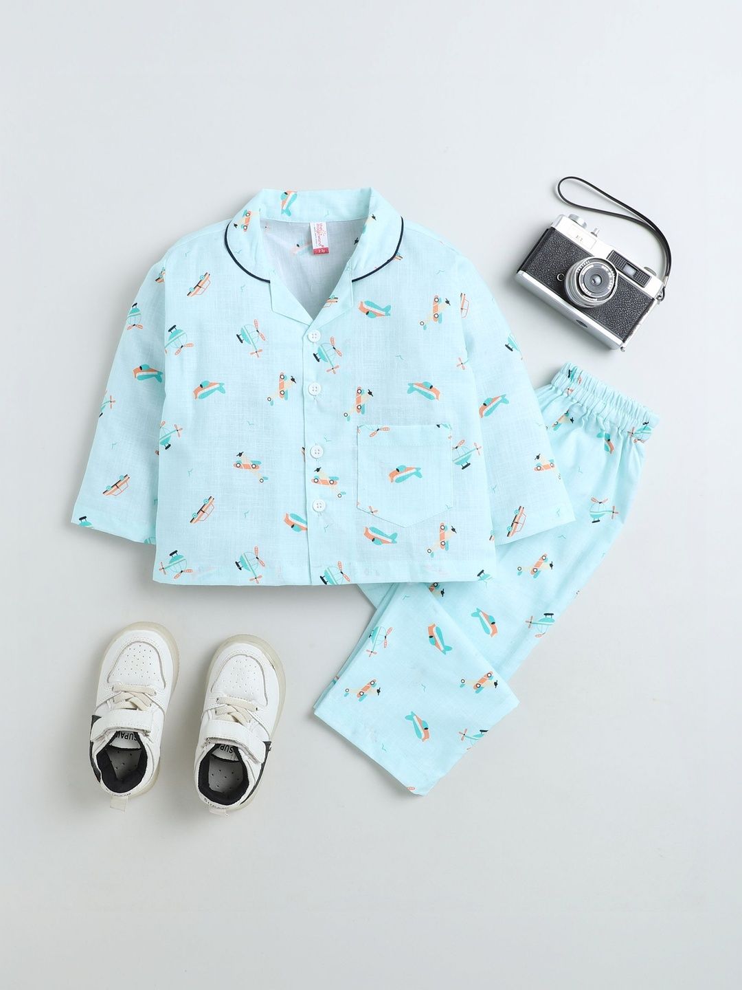 The Magic Wand Unisex Kids Printed Night suit