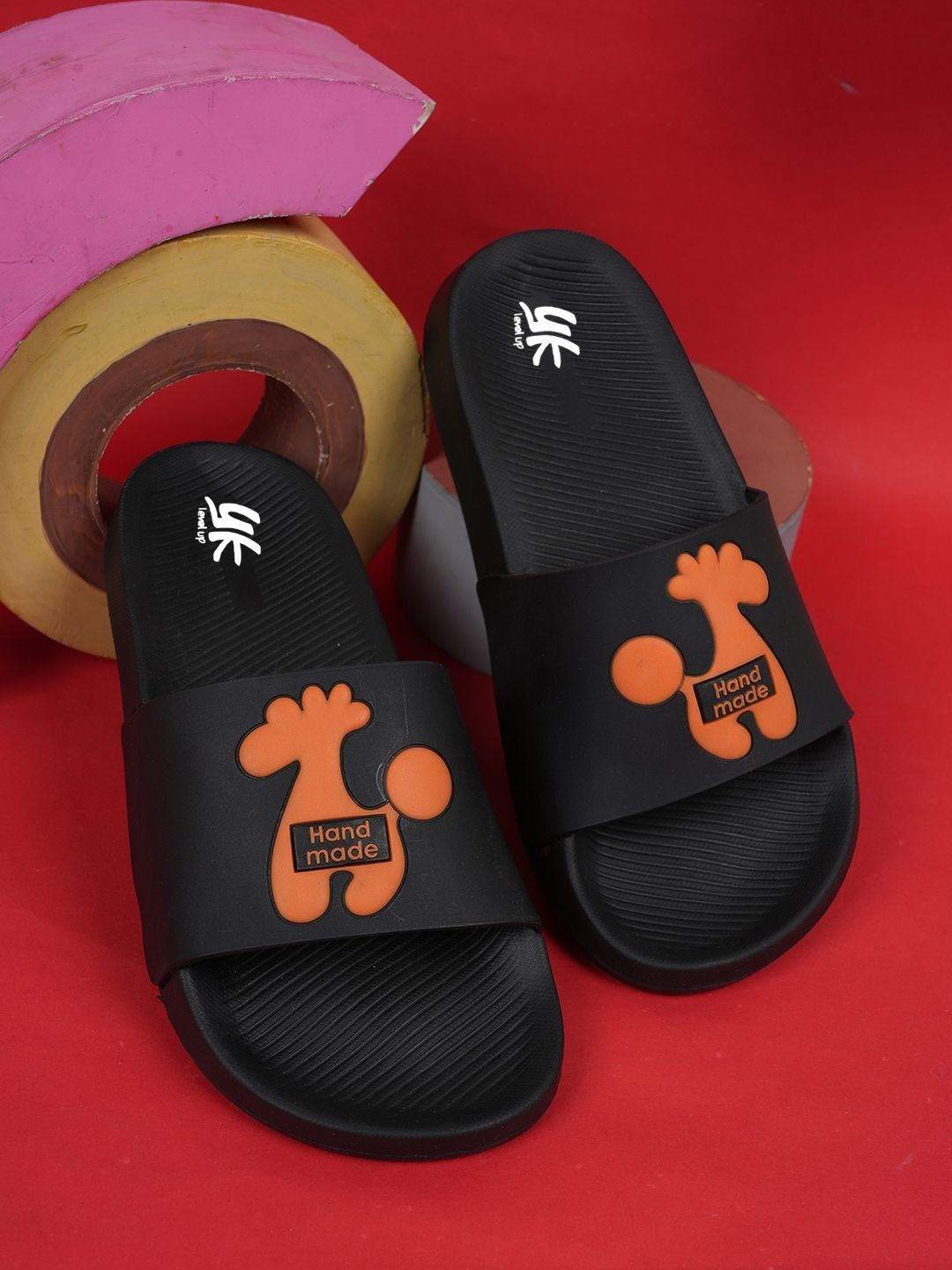 YK Unisex Kids Printed Sliders