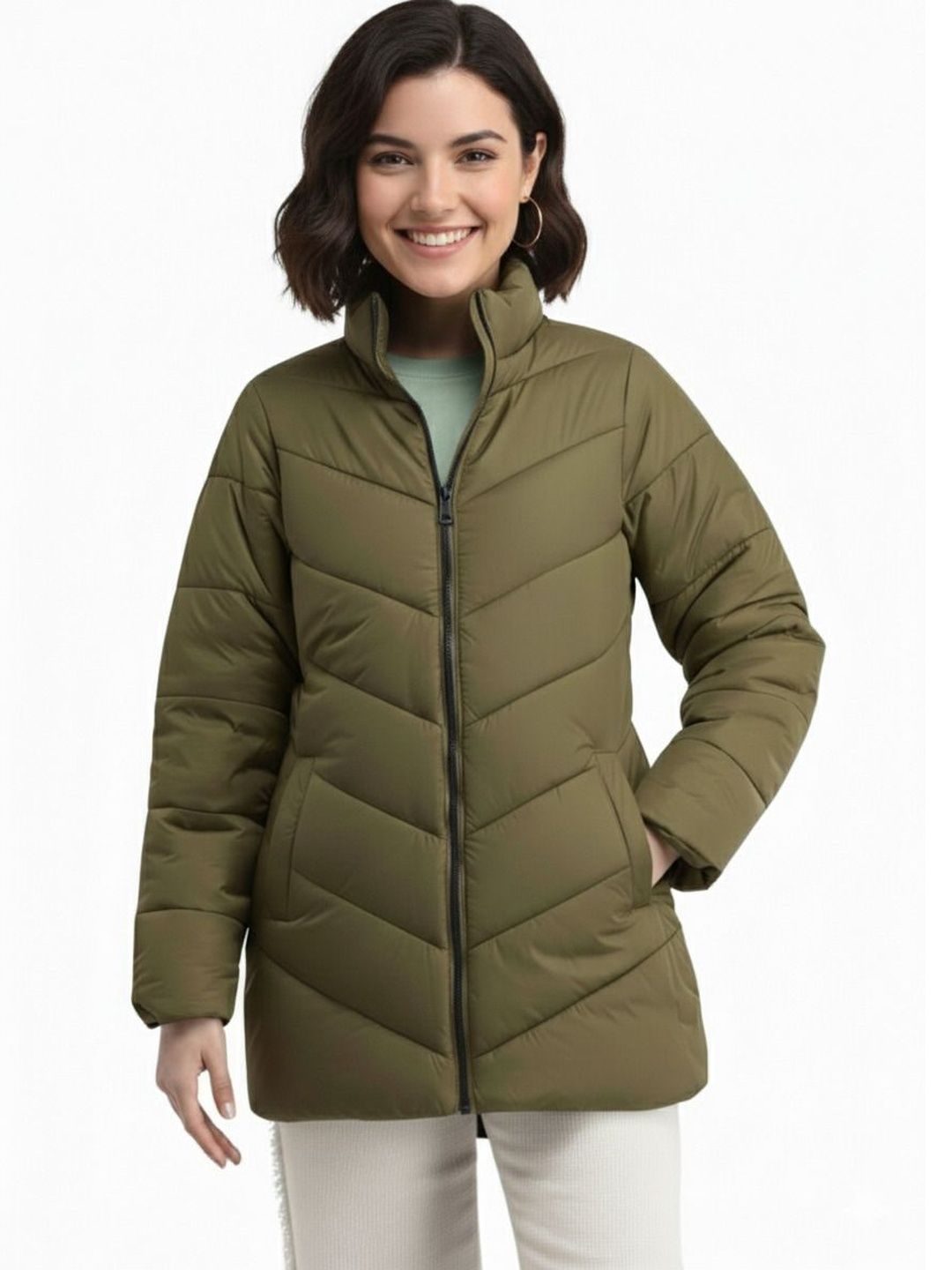 FELLAMO Women Water Resistant Puffer Jacket