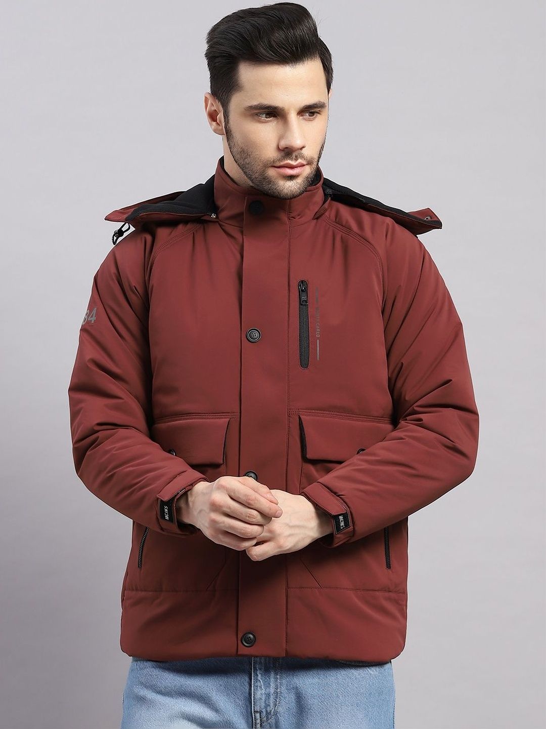 Monte Carlo Men Lightweight Outdoor Puffer Jacket
