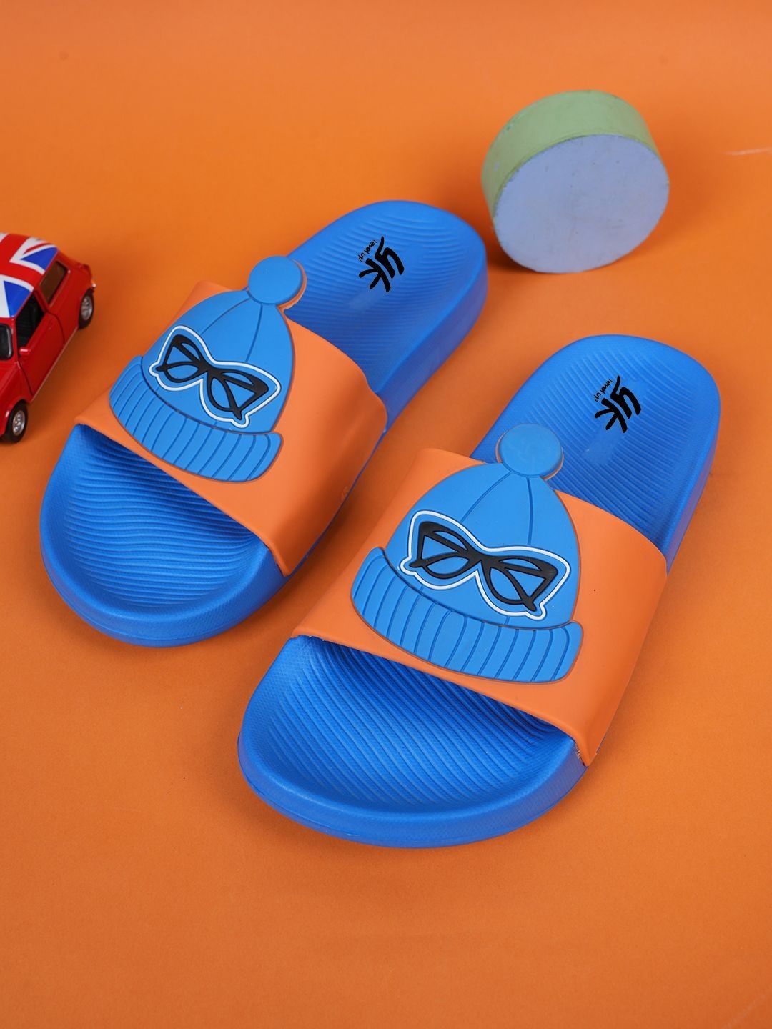 YK Unisex Kids Printed Sliders