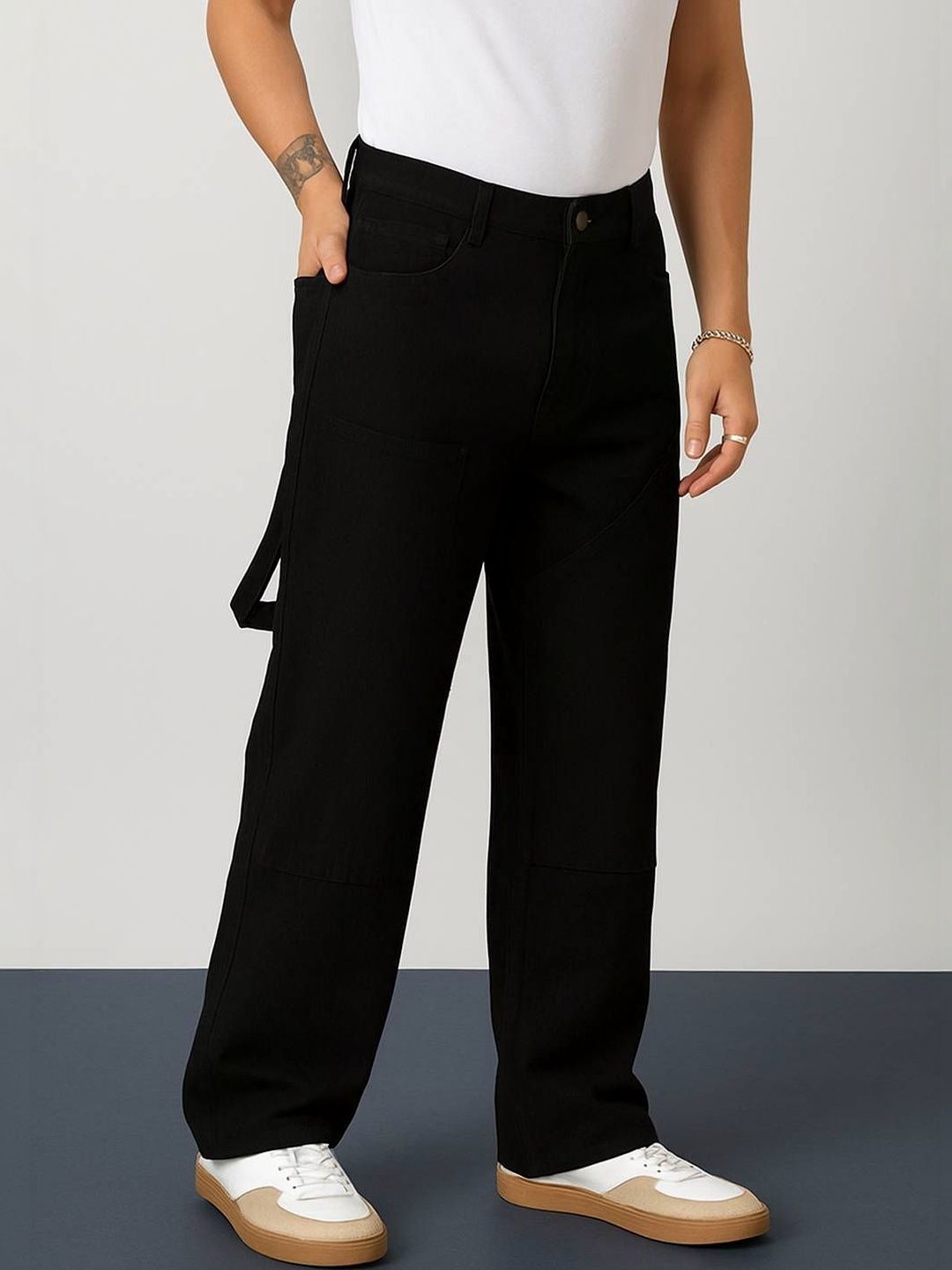 CINOCCI Men Mid-Rise Jeans