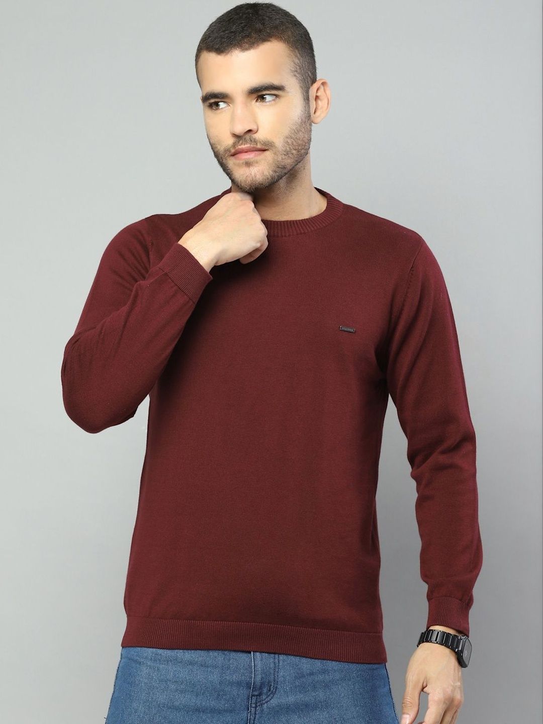 Cloak & Decker Men Woollen Pullover