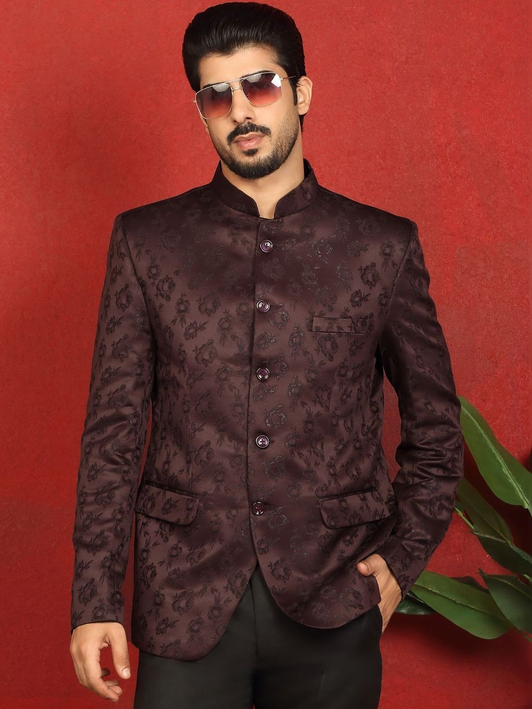 KRAFT INDIA Men Jodhpuri Blazers