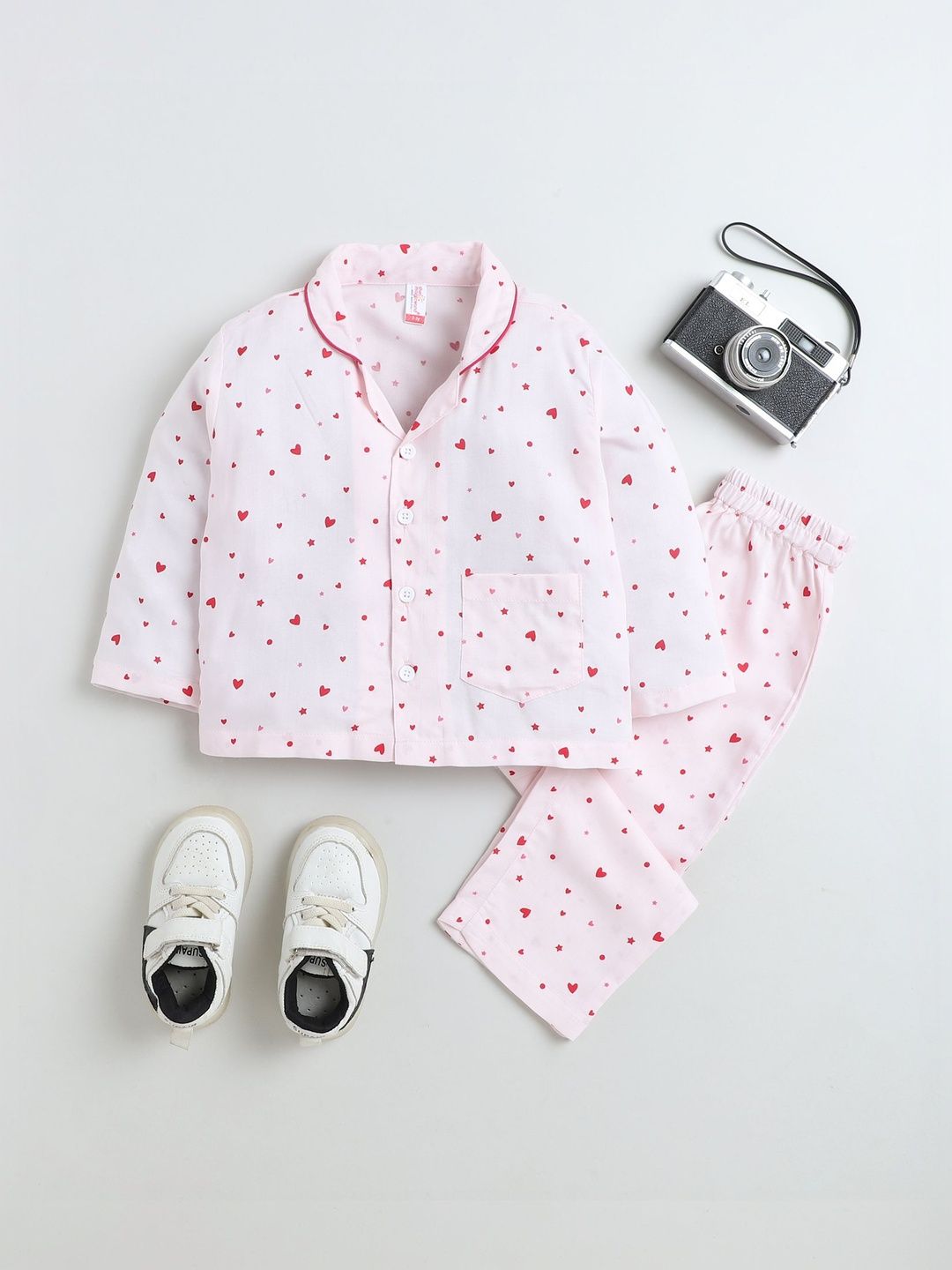 The Magic Wand Unisex Kids Printed Night suit