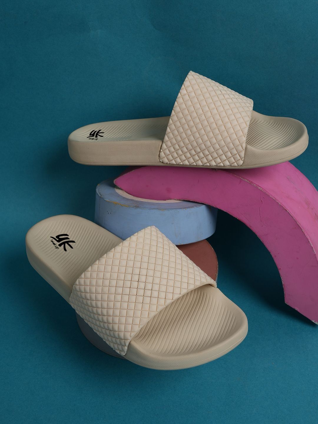 YK Unisex Kids Rubber Sliders