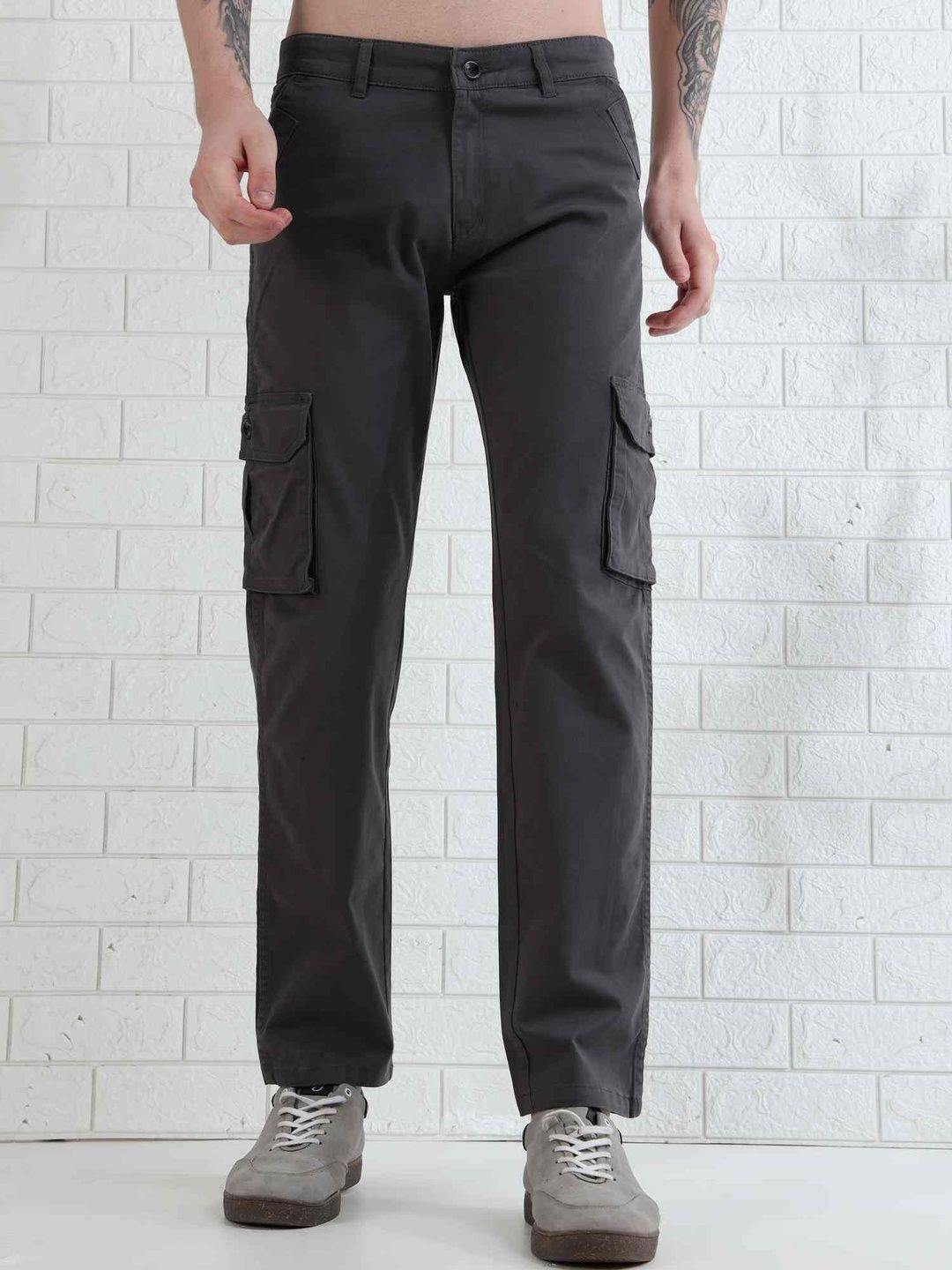 AIDAN PAUL Men Comfort Regular Fit Mid-Rise Stretchable Jeans