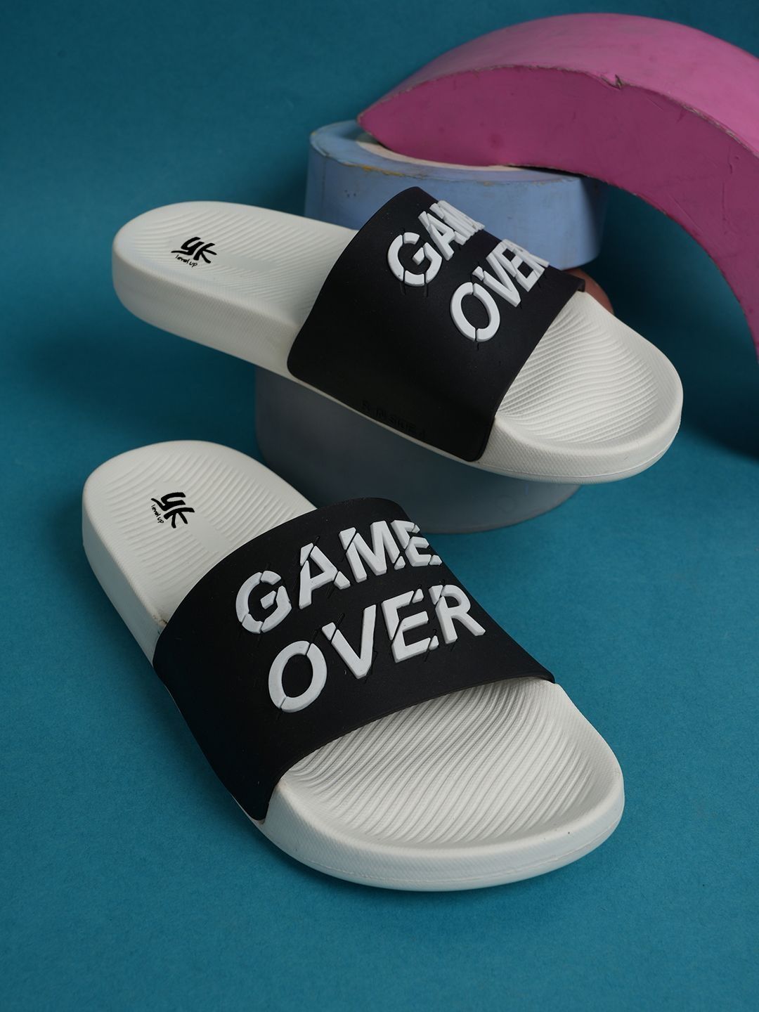 YK Unisex Kids Printed Sliders