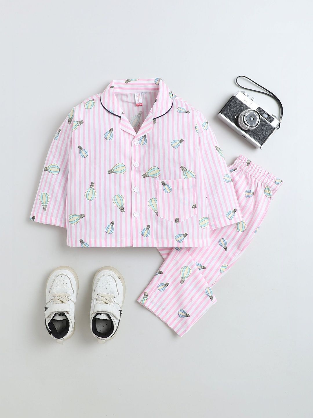 The Magic Wand Unisex Kids Printed Night suit