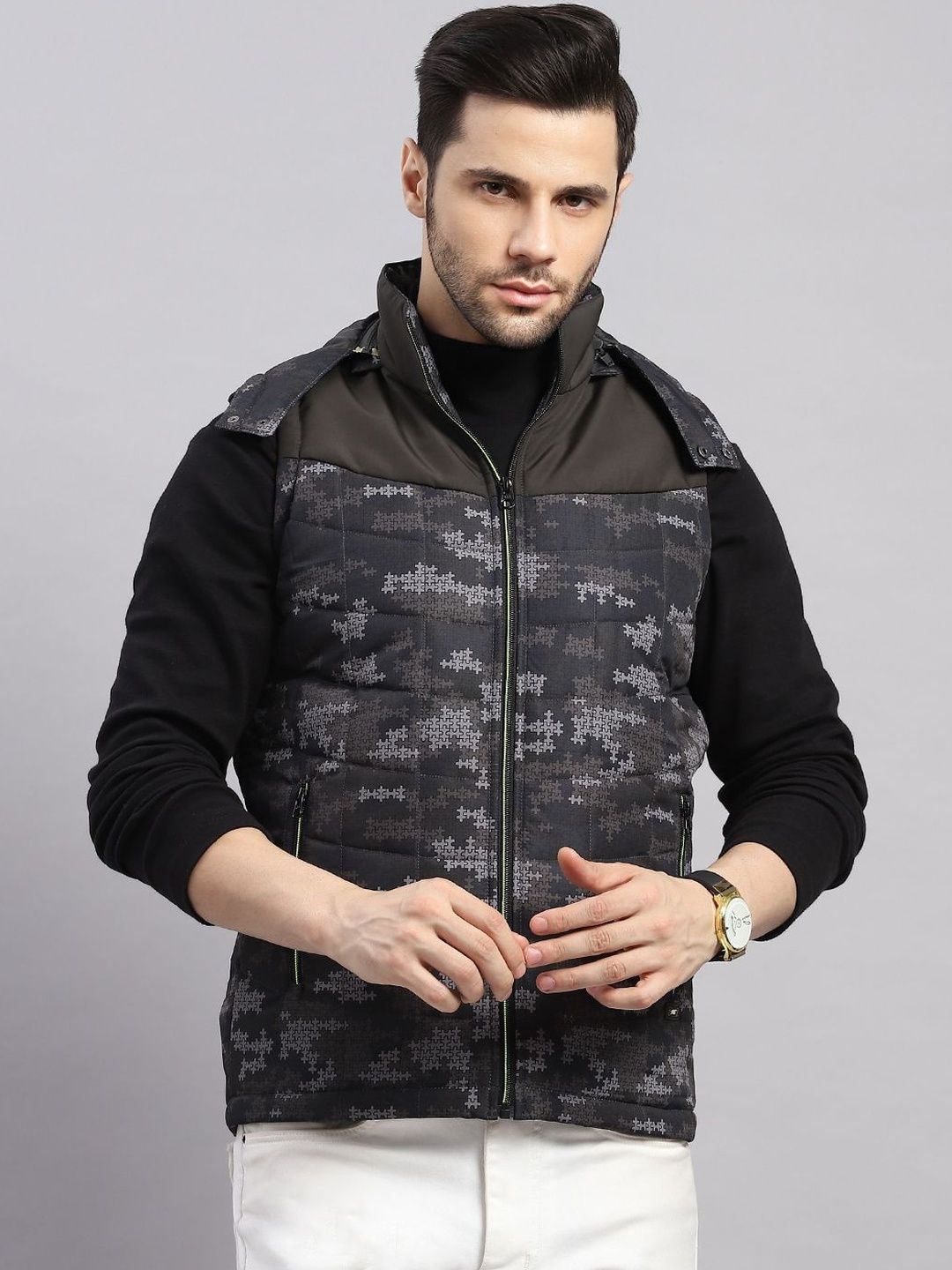 Monte Carlo Men Outdoor Woven Jacket