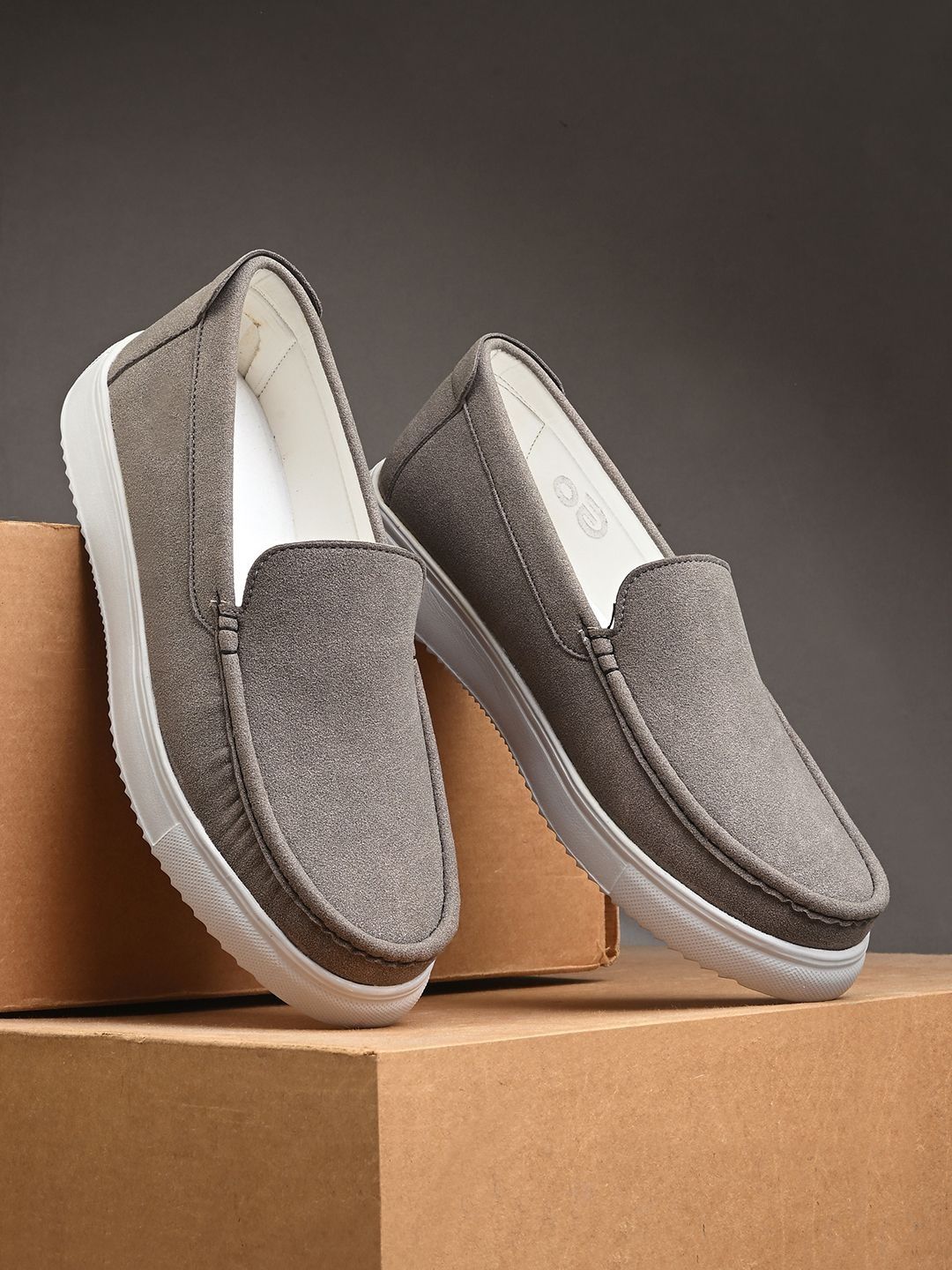 Mast & Harbour Men Suede Loafers