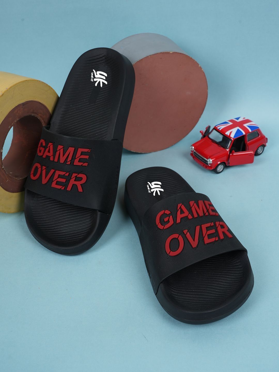 YK Unisex Kids Printed Sliders