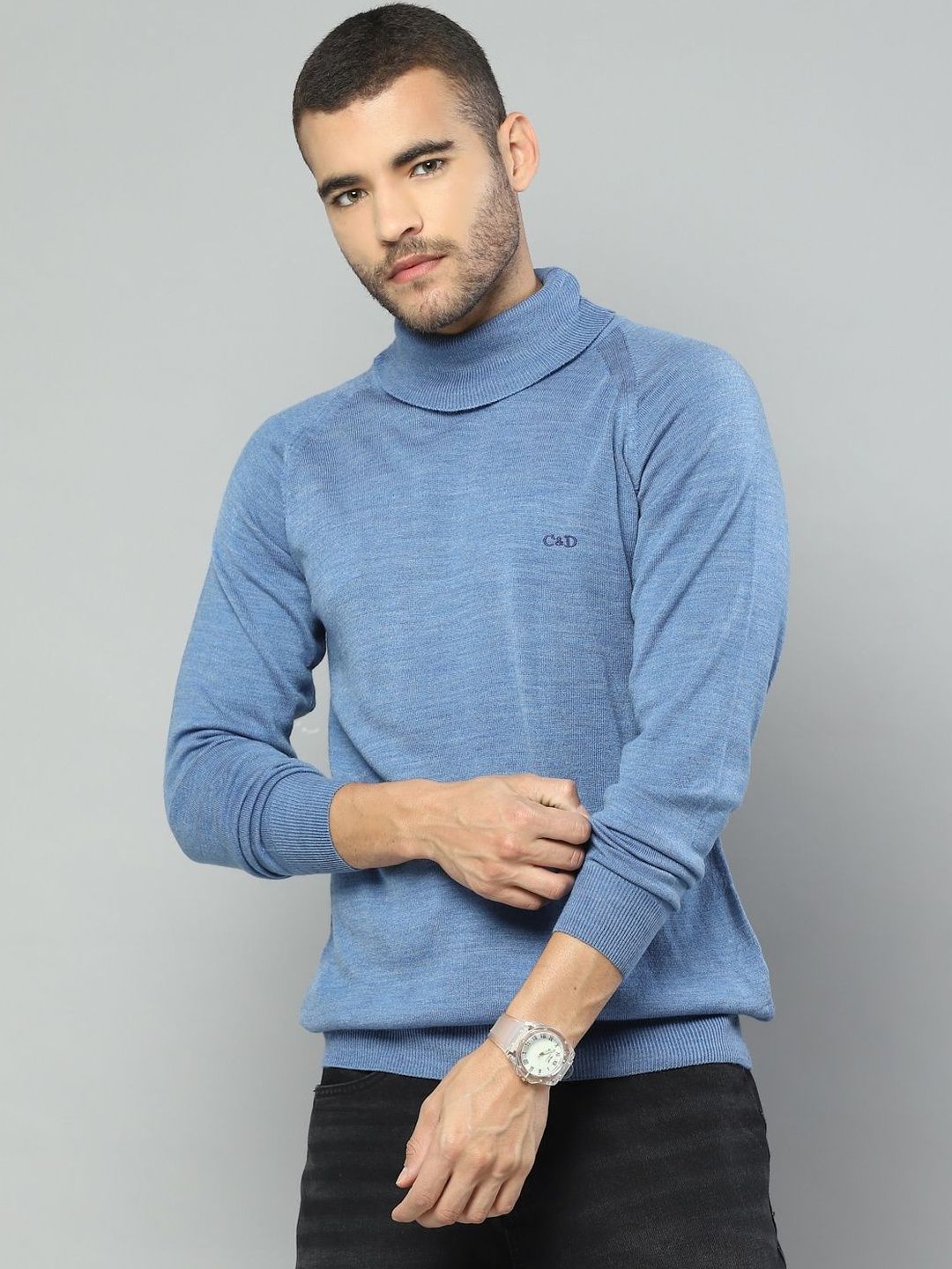 Cloak & Decker Men Woollen Pullover