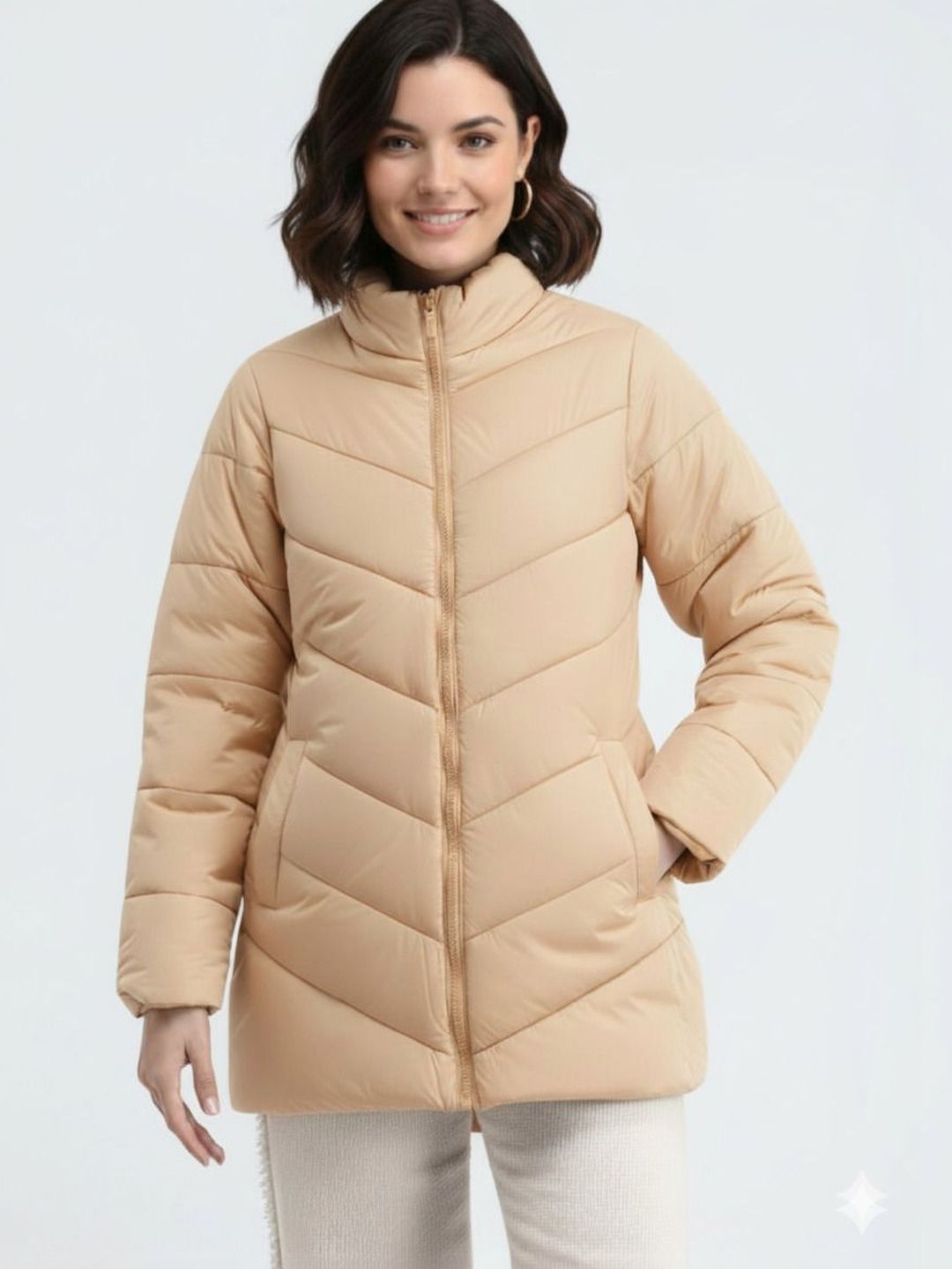 FELLAMO Women Water Resistant Puffer Jacket