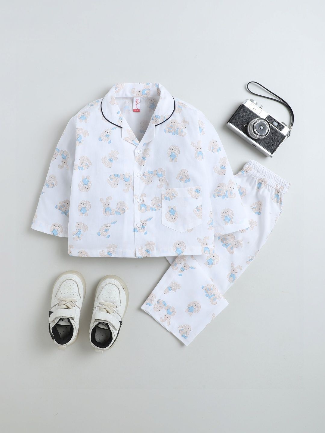 The Magic Wand Unisex Kids Printed Night suit