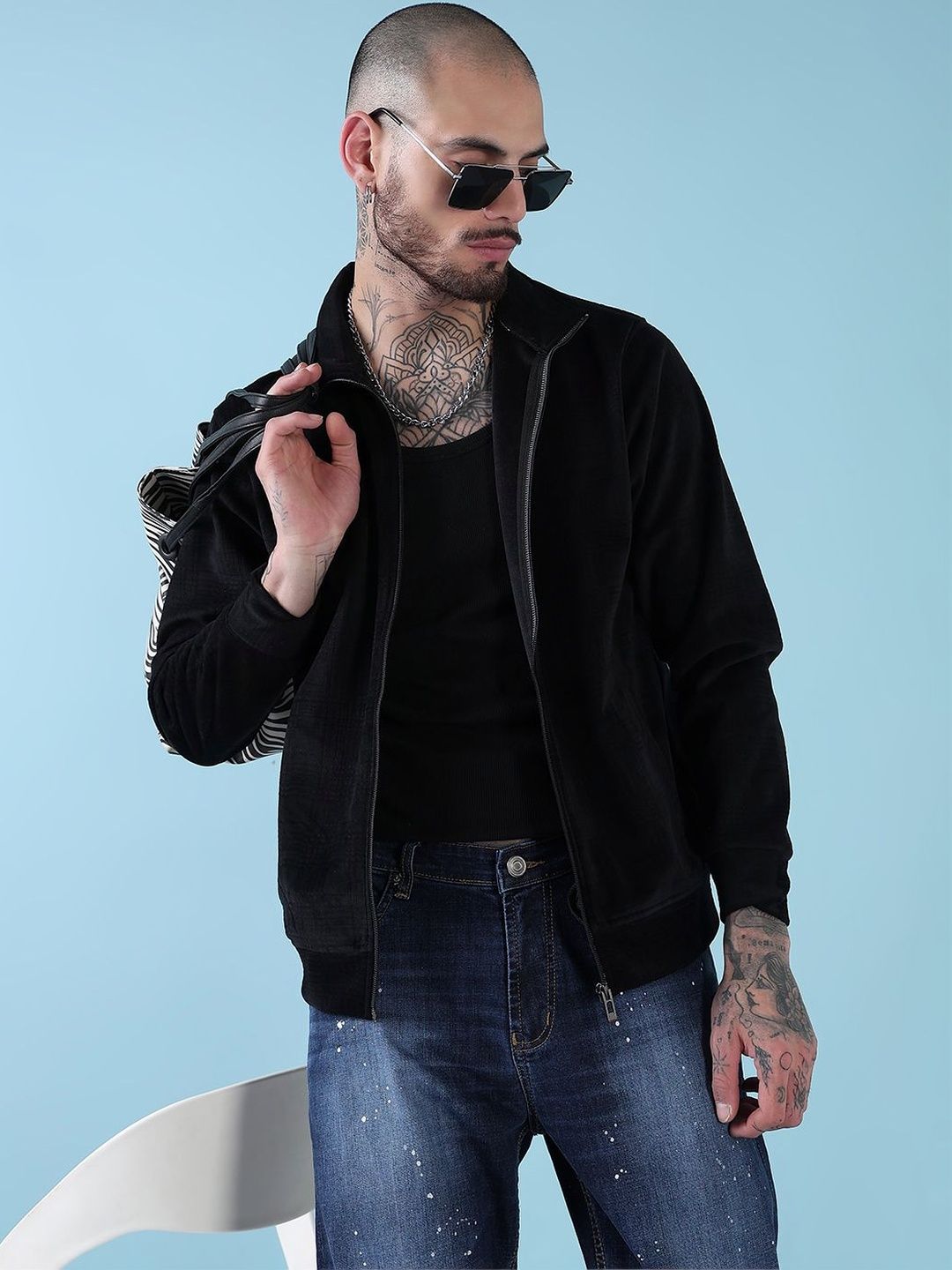 SHOWOFFFF Men Windcheater Sporty Jacket