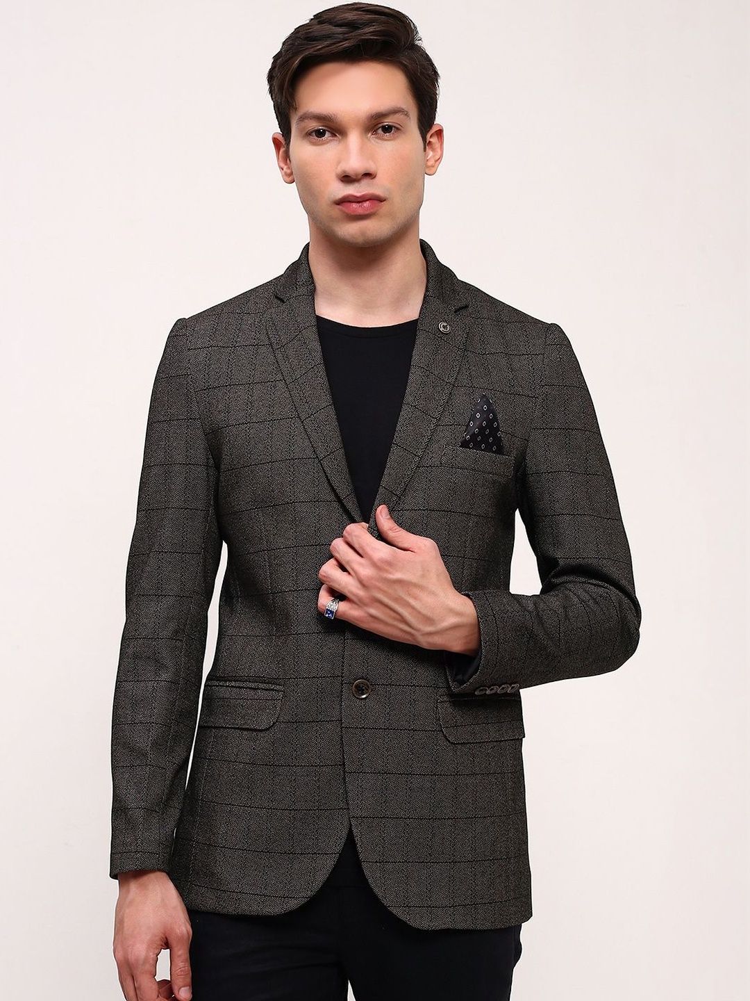 Buy SHOWOFFFF Slim-Fit Single Breasted Blazer - Blazers for Men