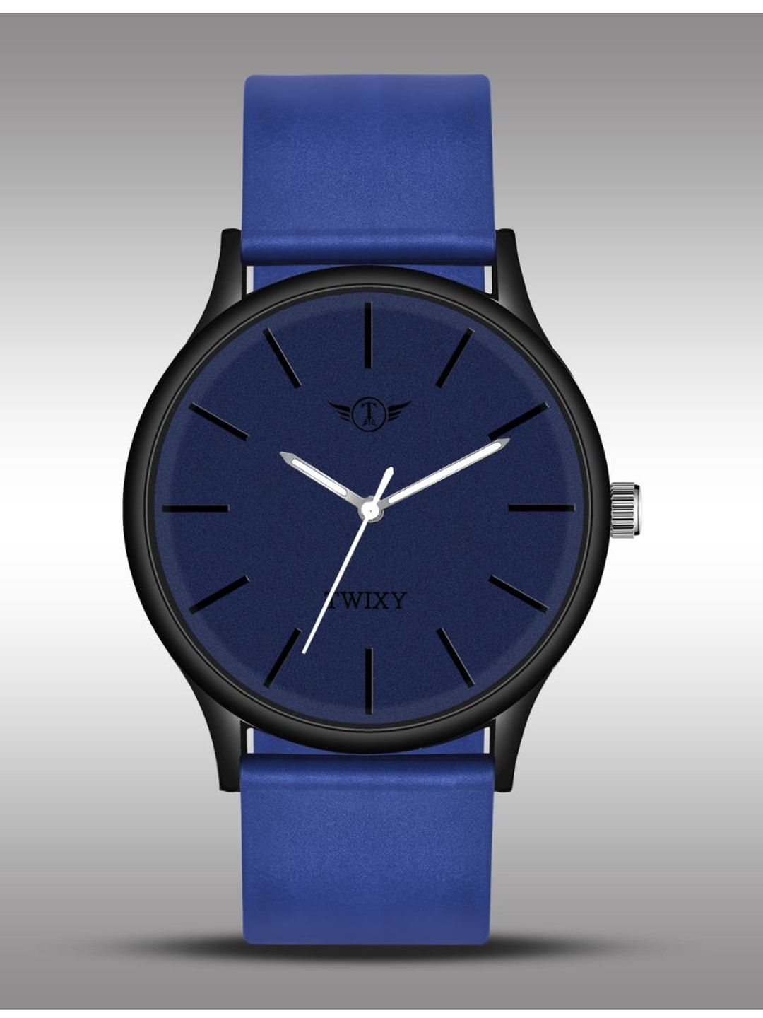 Buy TWIXY Men Brass Dial & Straps Analogue Watch TYW-4 BLUE
