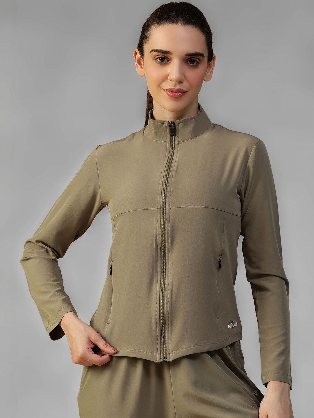 ATHLISIS Women Lightweight Training or Gym Sporty Jacket