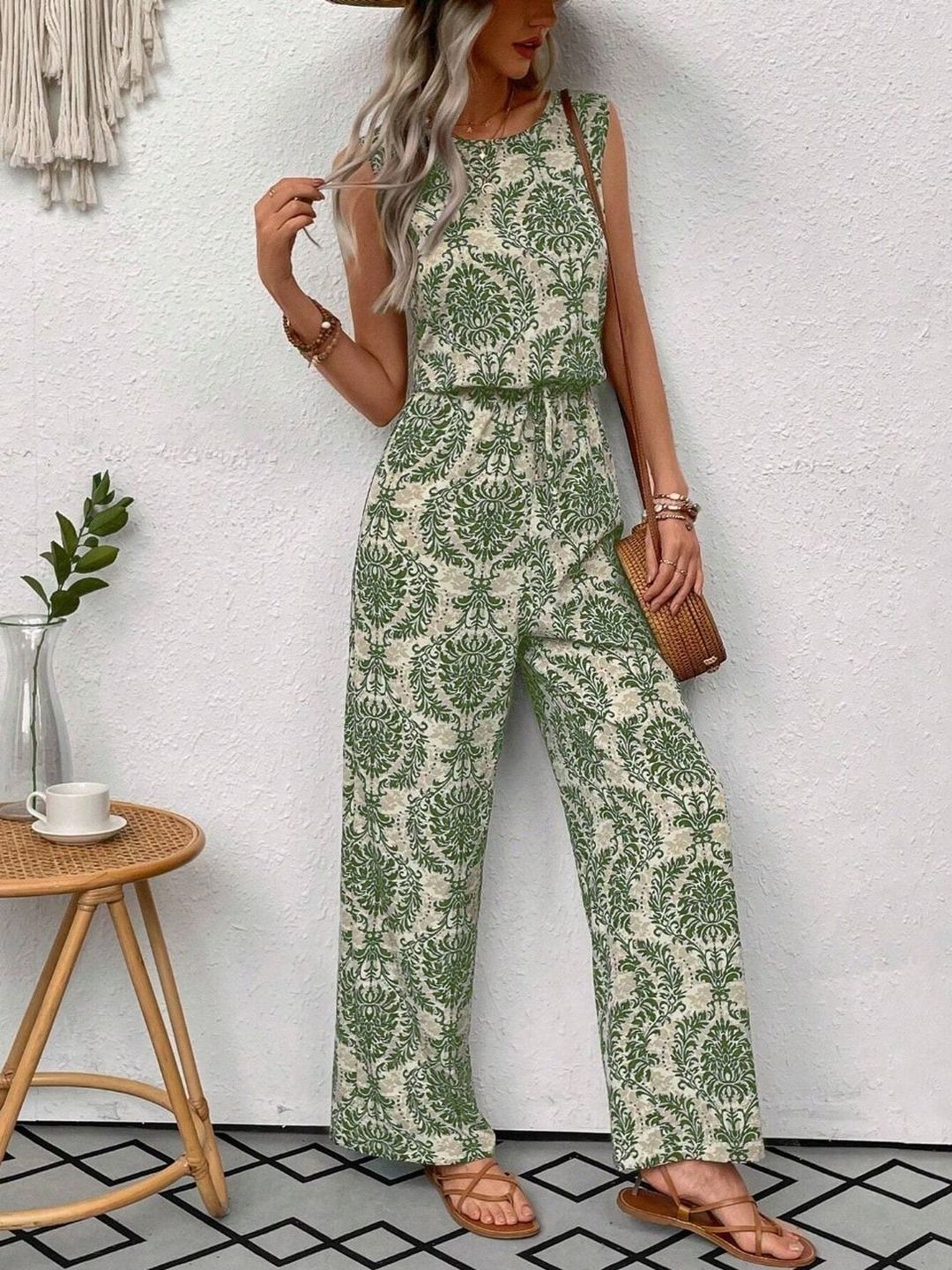 LERIYA FASHION Printed Jumpsuit