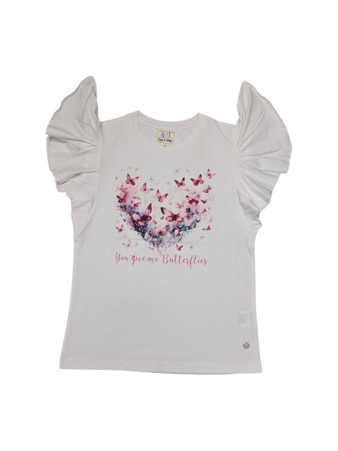 Gini and Jony Girls Cotton Tops