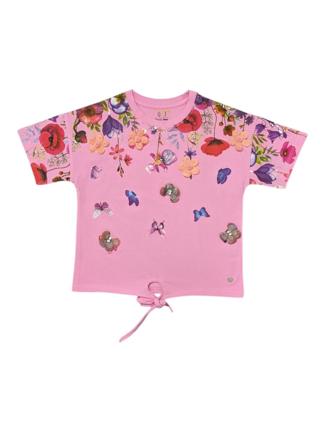 Gini and Jony Girls Cotton Tops