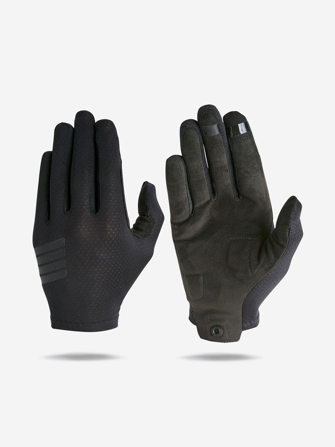 Decathlon Rockrider - Adults Black Explore 100 Breathable Mountain Bike Gloves