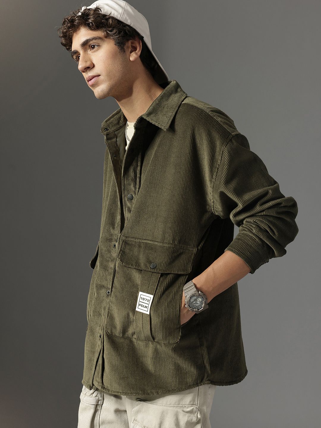 FCUK Corduroy Tailored Jacket