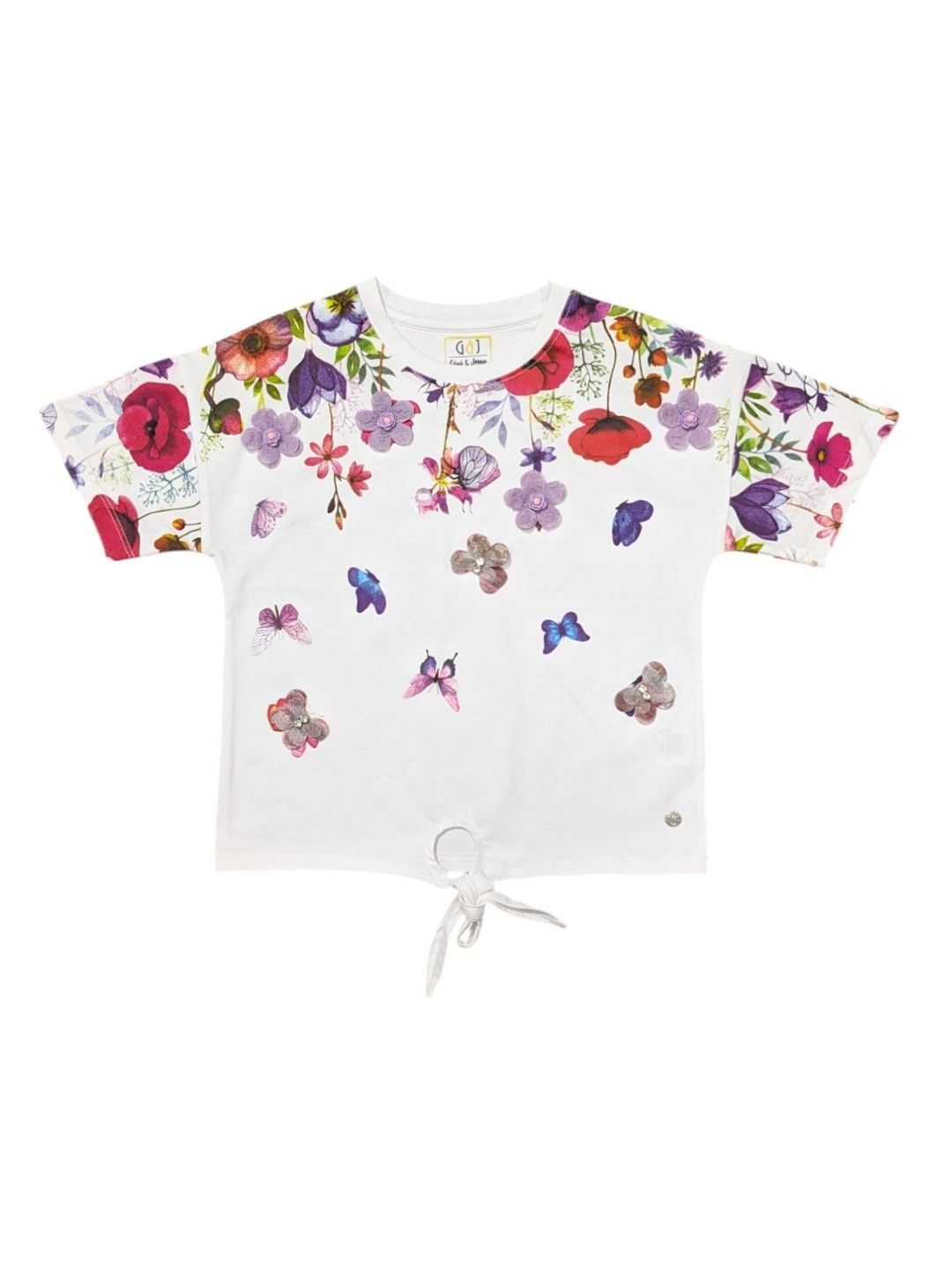 Gini and Jony Girls Cotton Tops