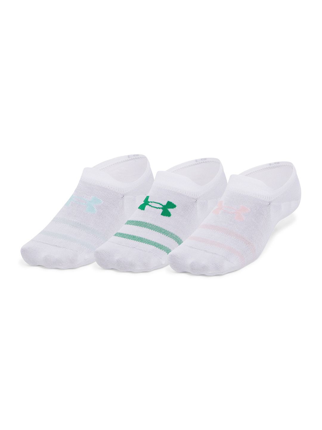 UNDER ARMOUR Unisex Pack Of 3 Essential Ultra Low Tab Ankle Length Socks