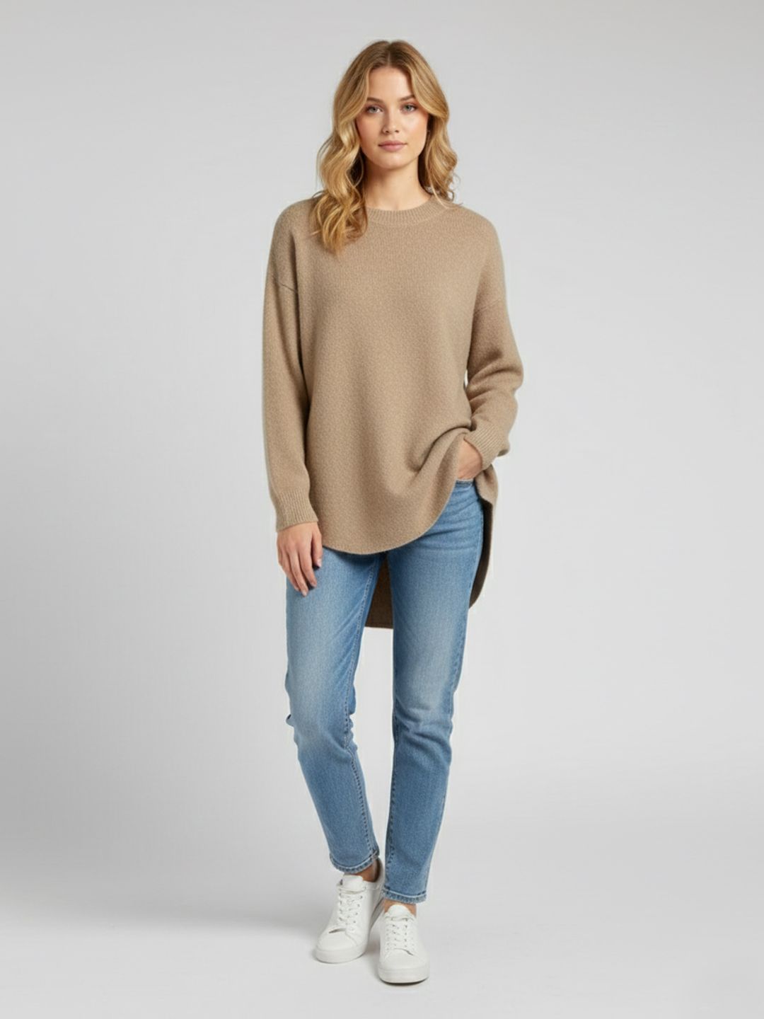 DressBerry Women Longline Pullover