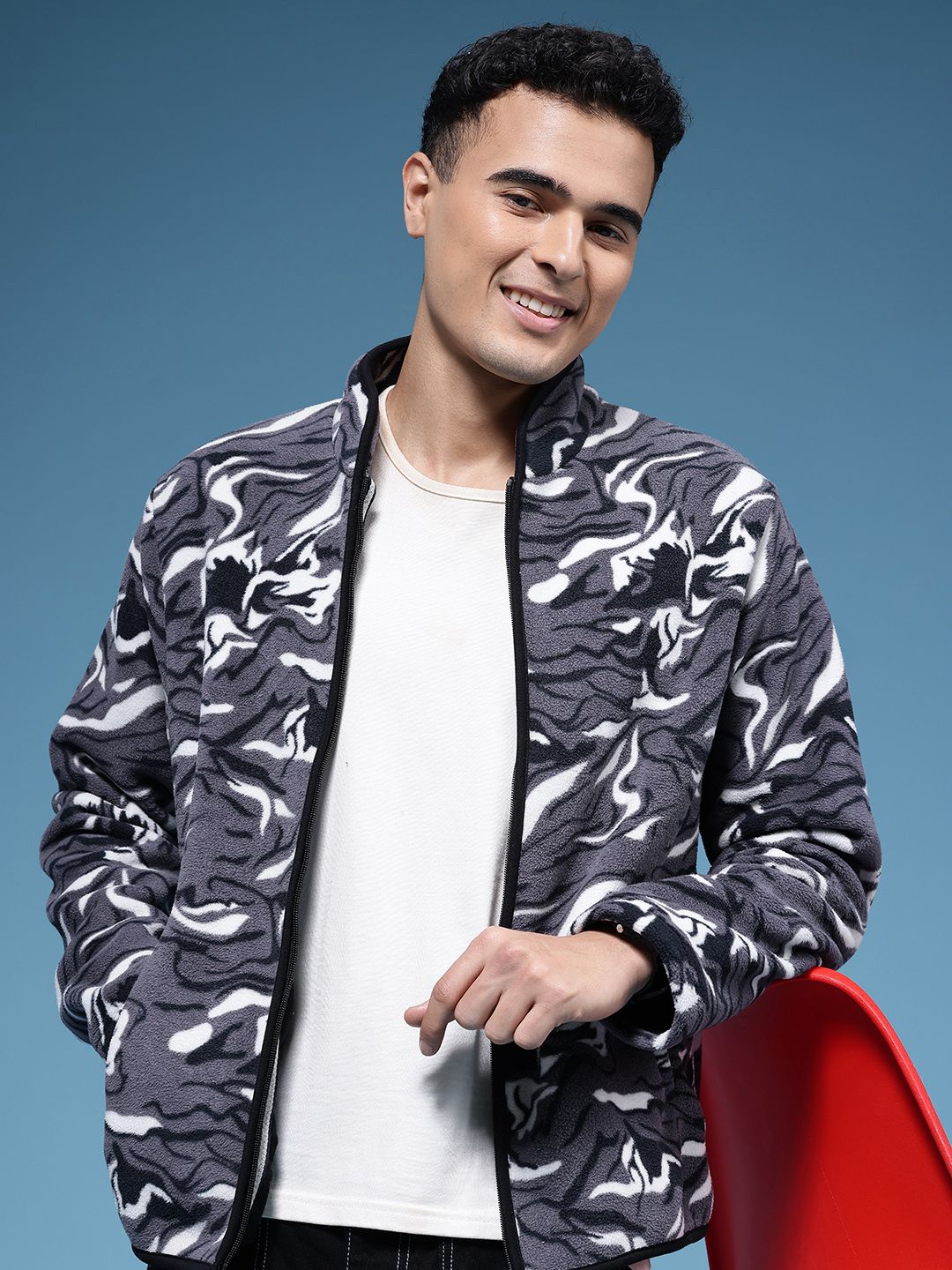 HERE&NOW Abstract Tailored Jacket