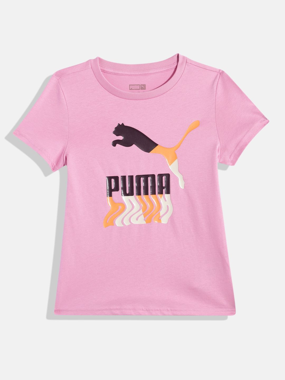 Puma Girls Graphic Youth Tee Pure Cotton T-shirt
