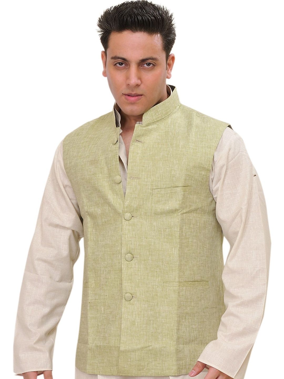 Exotic India Brocade Nehru Jackets