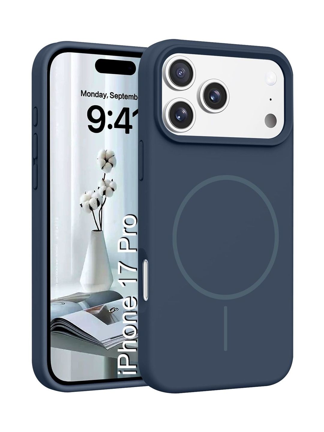 Luxury Kase Solid Printed iPhone 17 Pro Back Case Mobile Accessories