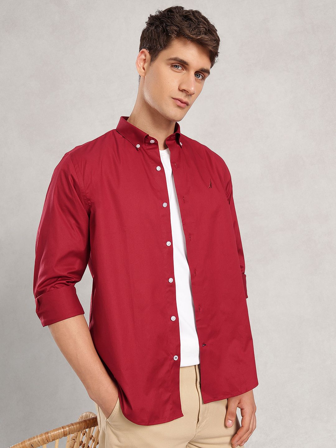 Nautica Slim Fit Casual Shirt
