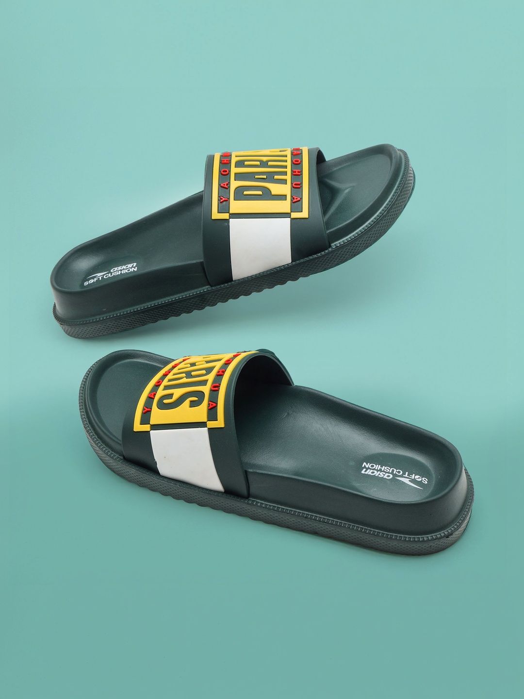 ASIAN Men Printed Sliders