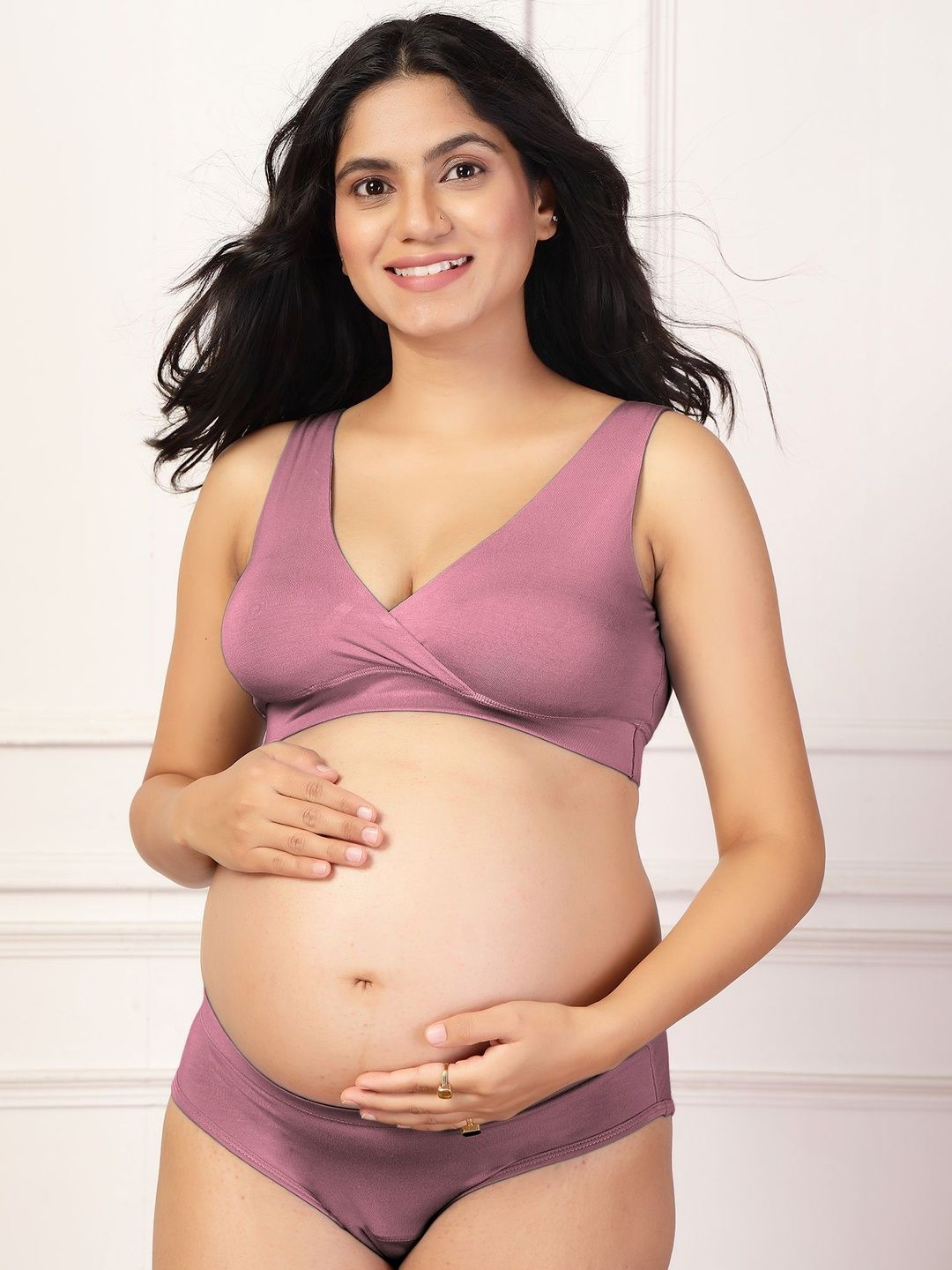 House Of Zelena Women Maternity Nursing Removable Padded Bra