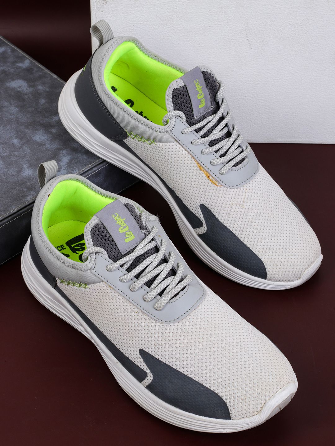 Lee Cooper Men Mesh Running Non-Marking Shoes