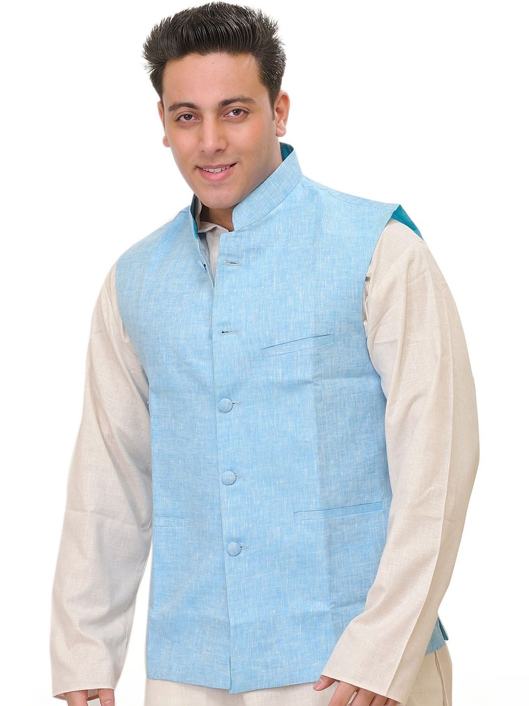 Exotic India Brocade Nehru Jackets