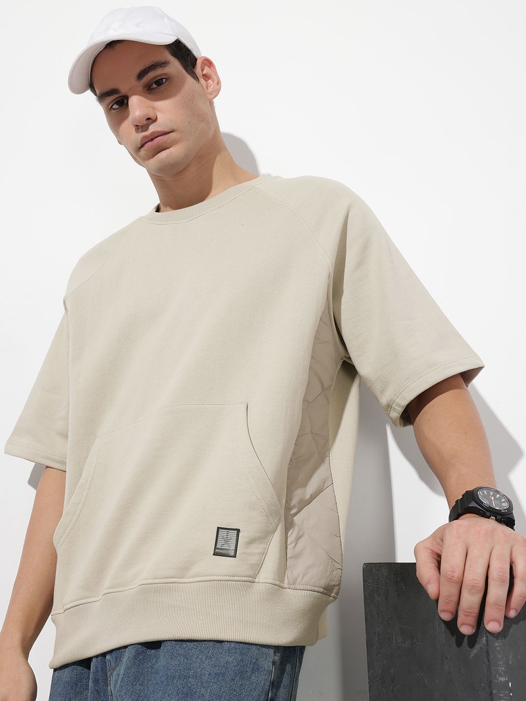 Roadster The Roadster Life Co. Round Neck Knitted Sweatshirt