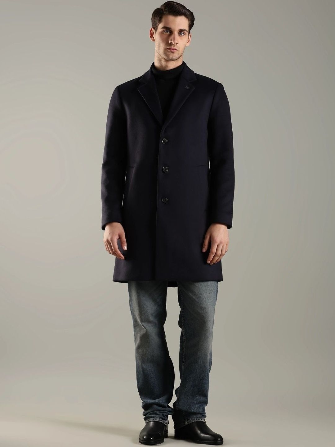Tommy Hilfiger Men Woollen Open Front Jacket