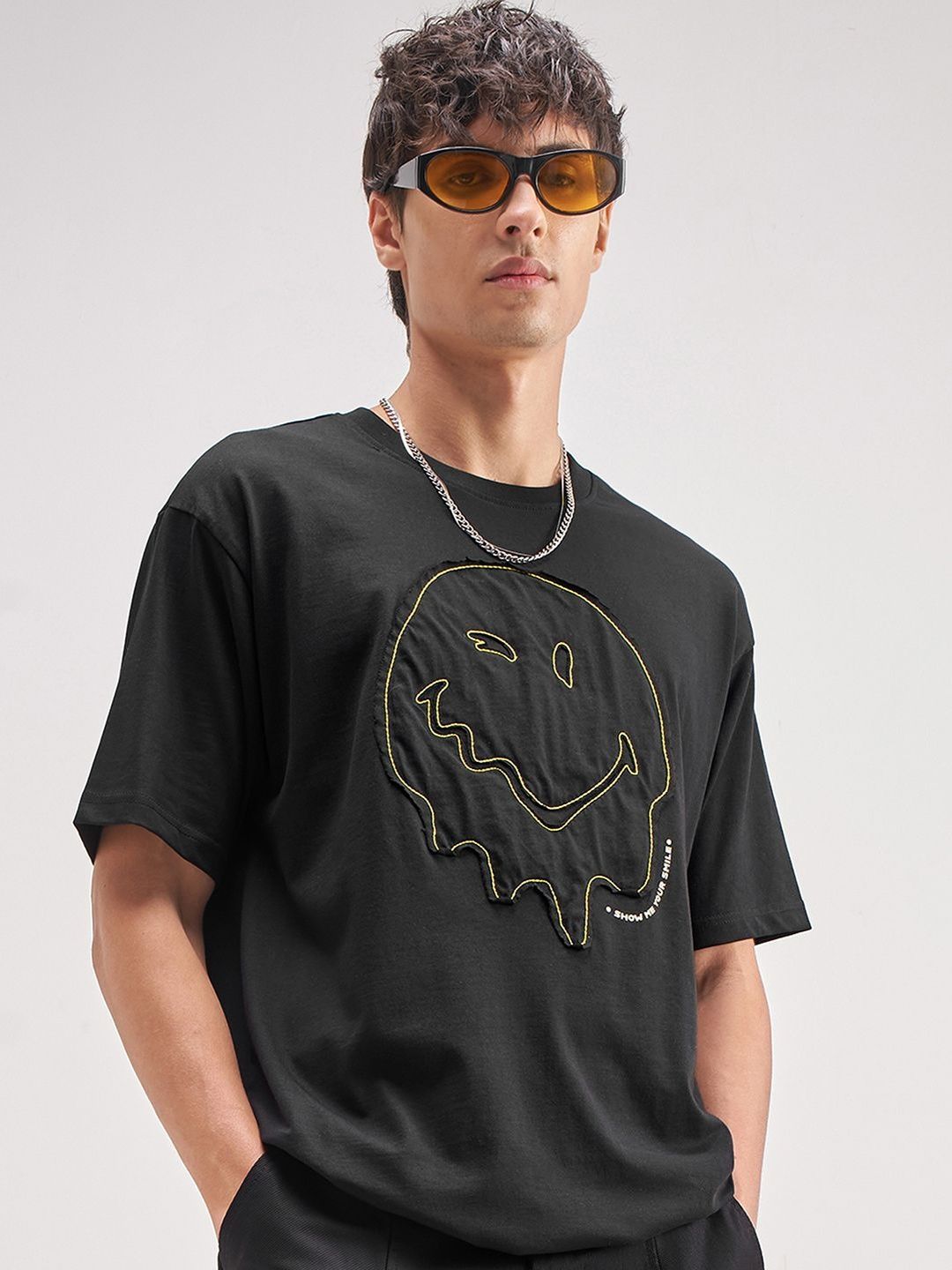 HIGHLANDER Men Ninja Hattori Printed T-shirt