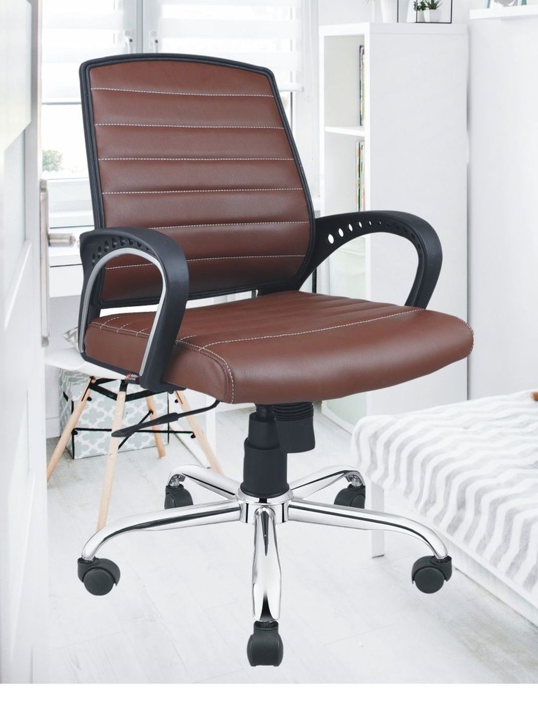 Adiko Tan Medium back Study Chair