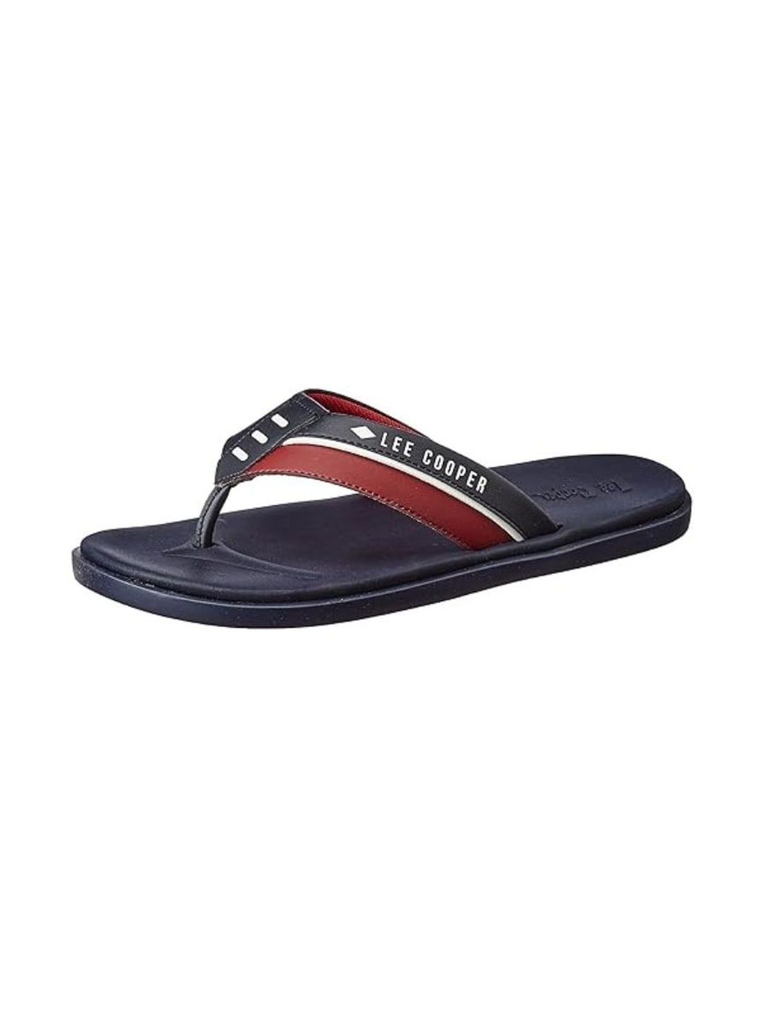 Lee Cooper Men Colourblocked Rubber Thong Flip-Flops