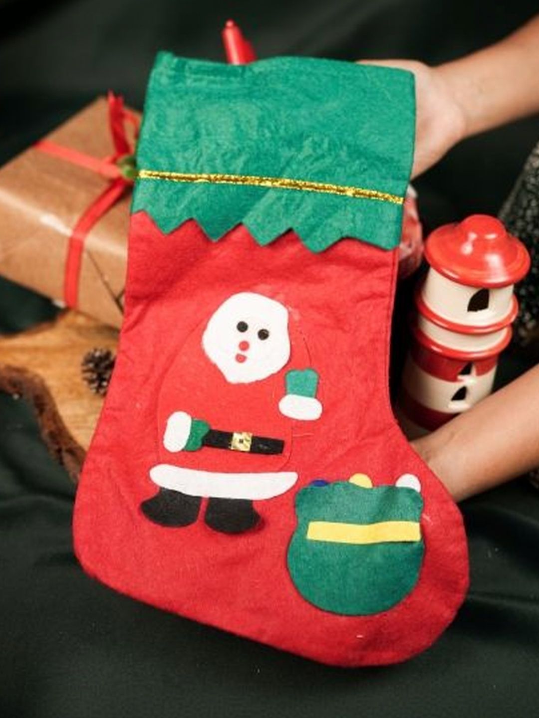 ArteCasa Red & Green 3-Pcs Home Gift Set
