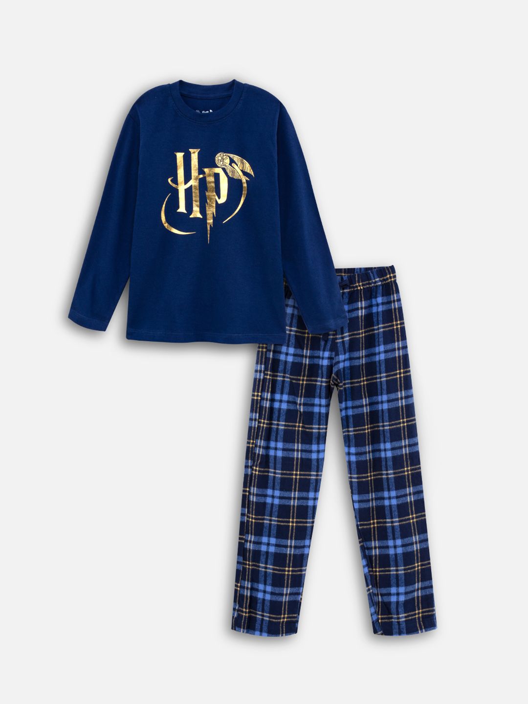 Nap Chief Kids Unisex Harry Potter Magical Flannel Printed Pure Cotton Night Suit