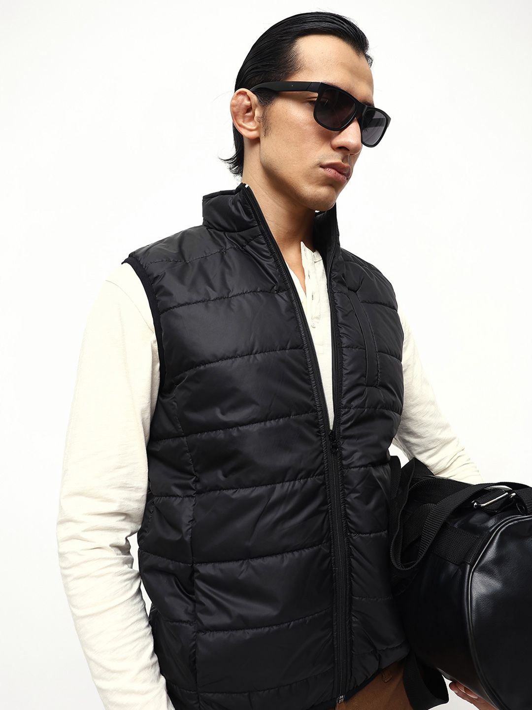 Dennis Lingo Stand Collar Padded Jacket