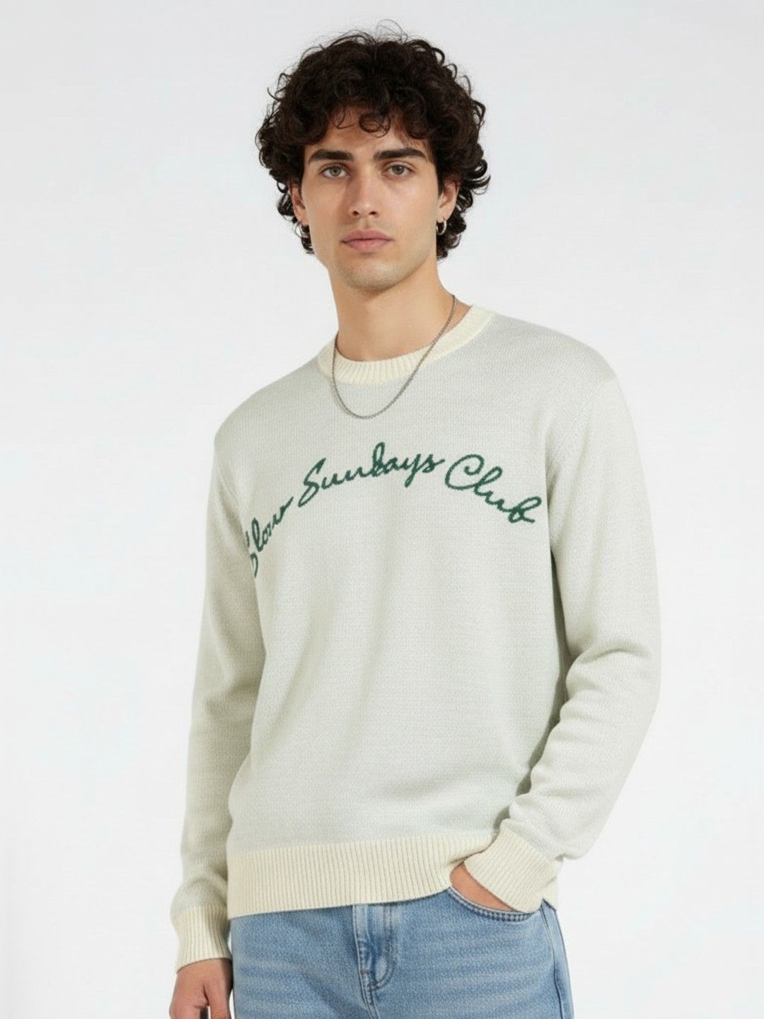 glitchez Typography Design Pullover